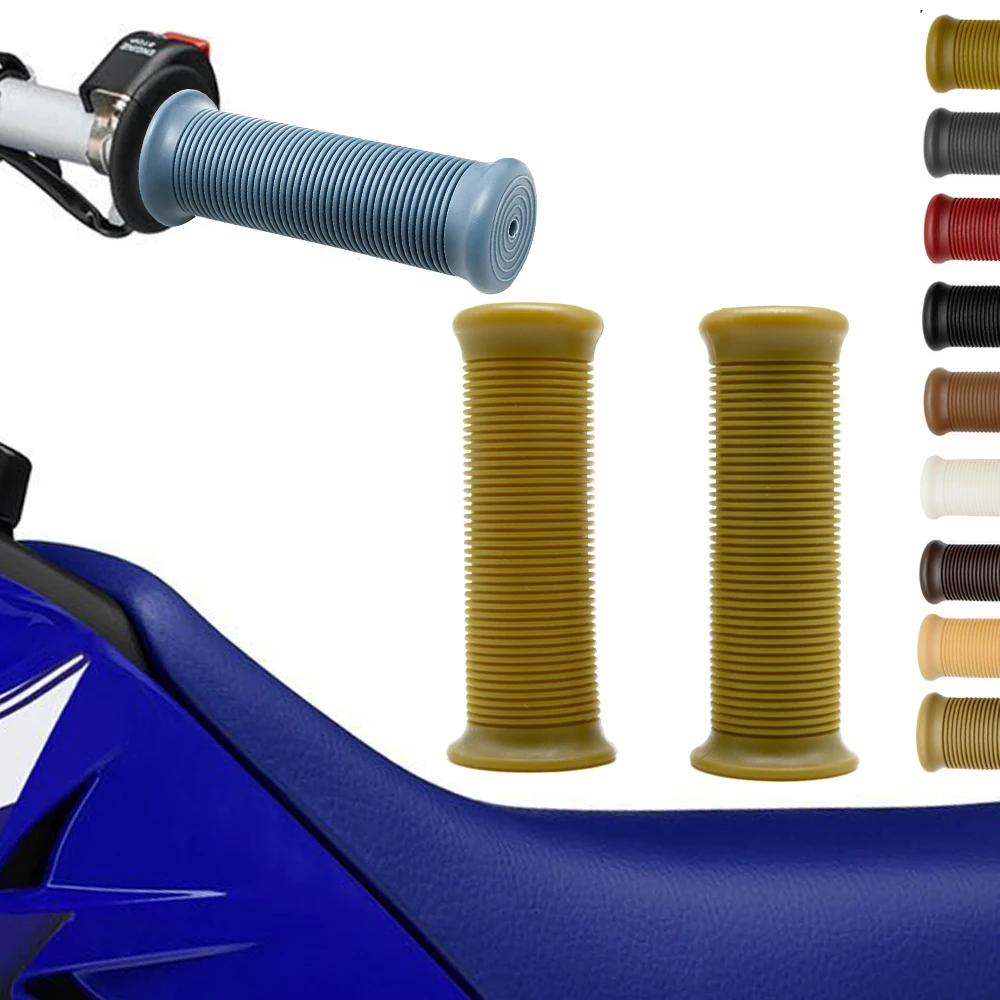 Универсальный мотоцикл ручками 25 мм 28 мм Мотоцикл силиконовый руль Мото Аксессуары для Kawasaki Honda Suzuki DUCATI KTM