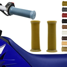 Универсальный мотоцикл ручками 25 мм 28 мм Мотоцикл силиконовый руль Мото Аксессуары для Kawasaki Honda Suzuki DUCATI KTM