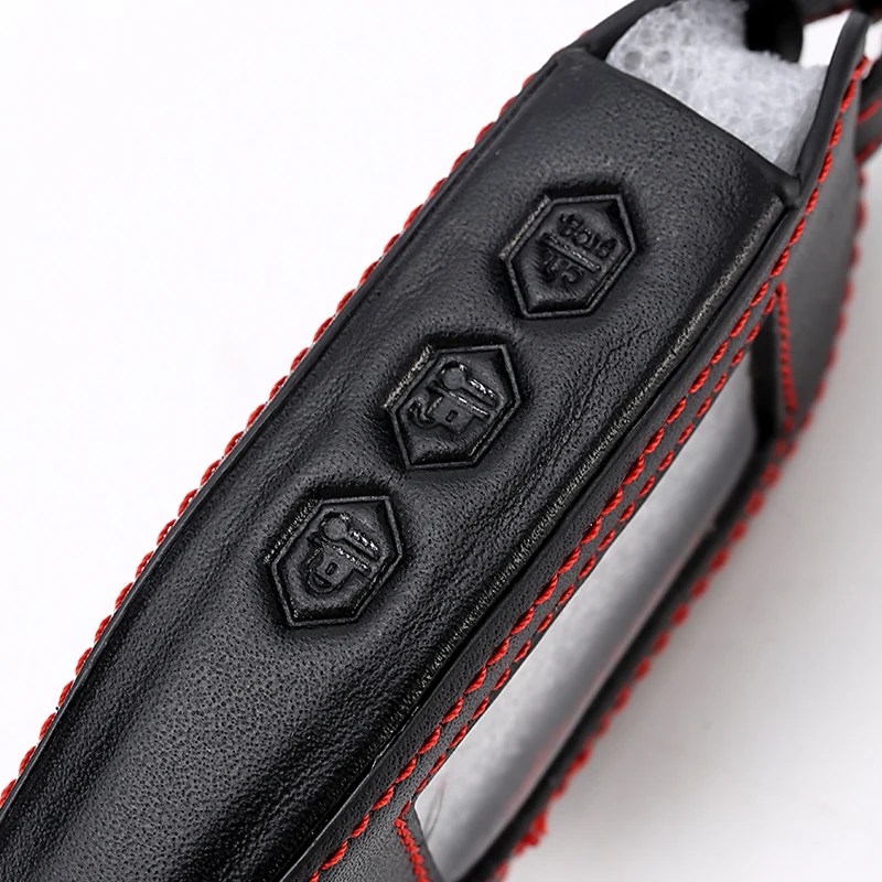 Goede Nieuwe B9 Leather Key Case voor originele Starline B9 B91 B6 B61 A91 A61 v7 C9 LCD Manier Auto Remote 2 Weg Alarm