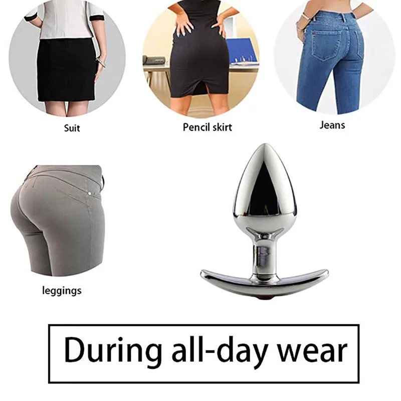 small jeweled butt plug woman