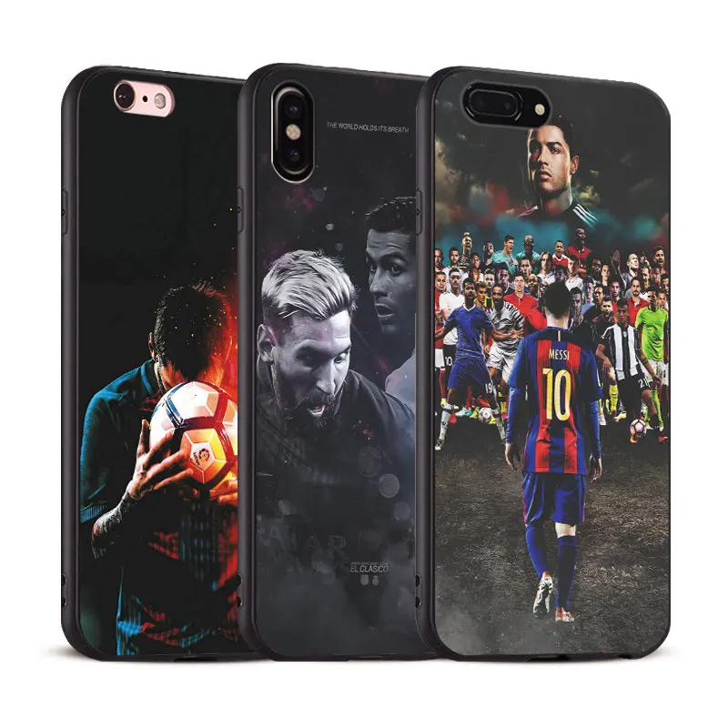 

Lionel Messi Coque Fashion For Apple iPhone X 8Plus 8 7Plus 7 6SPlus 6s 6Plus 6 Se 5s 5 Soft Silicone Tpu Phone Case Shell Cover