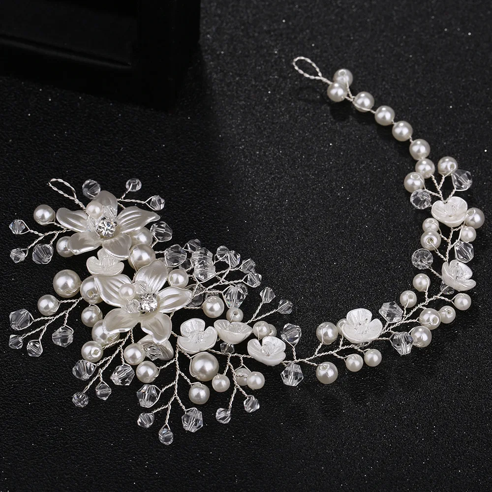 Silver Hair Bands  (6)