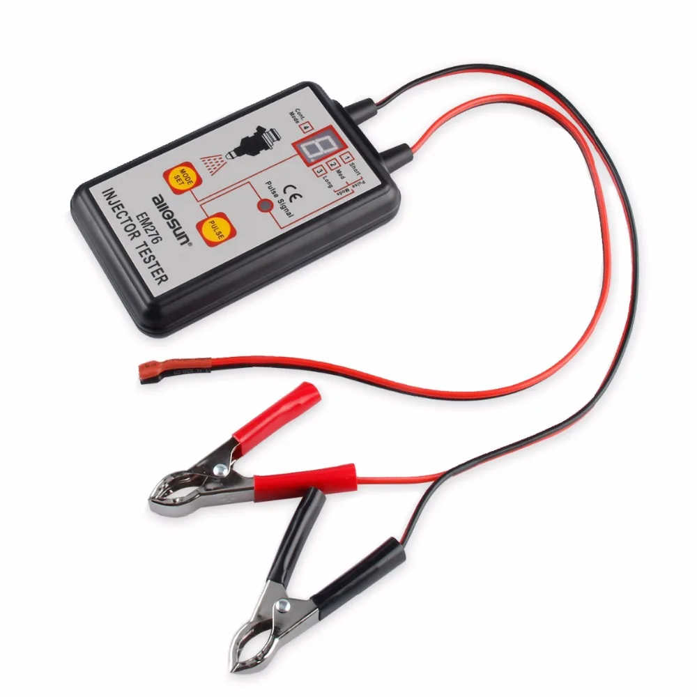 Тестер инжектора топлива OBD2 EM276 с 4 импульсными режимами система тестирования