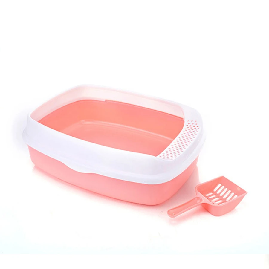Products Cat Litter Box Tray Sand Scoop Supplies Cats Toilet Box Bag
