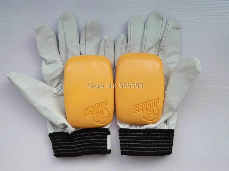 Длинные перчатки защитные перчатки круглая скользящая прокладка цвет черный желтый