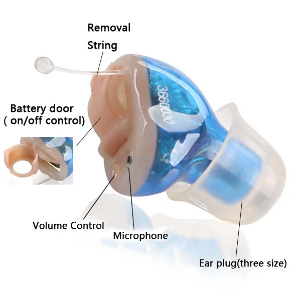 Personal Deafness Digital Hearing Aid Cheap Ear Machine Price Volume