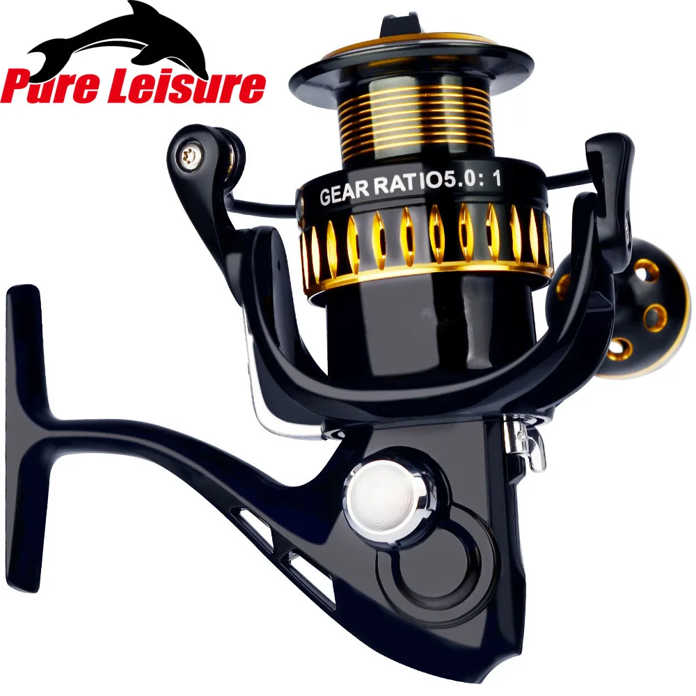 “ Molinete de Pesca de Metal Salgada Tsurinoya 12bb Max Arraste