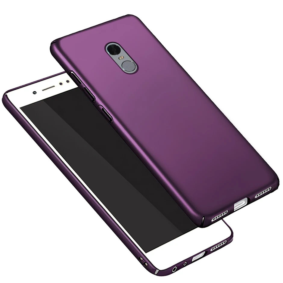 

Pure Color Full Protective Frosted Case For Xiaomi Redmi Note 4X 5.5" Hard PC Plastic Back Cover Cases For Xiaomi Redmi Note 4X