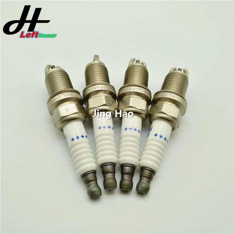 Left corner 4Pcs High Power Spark Plug 90919 01194 PK20TR11 For Toyota