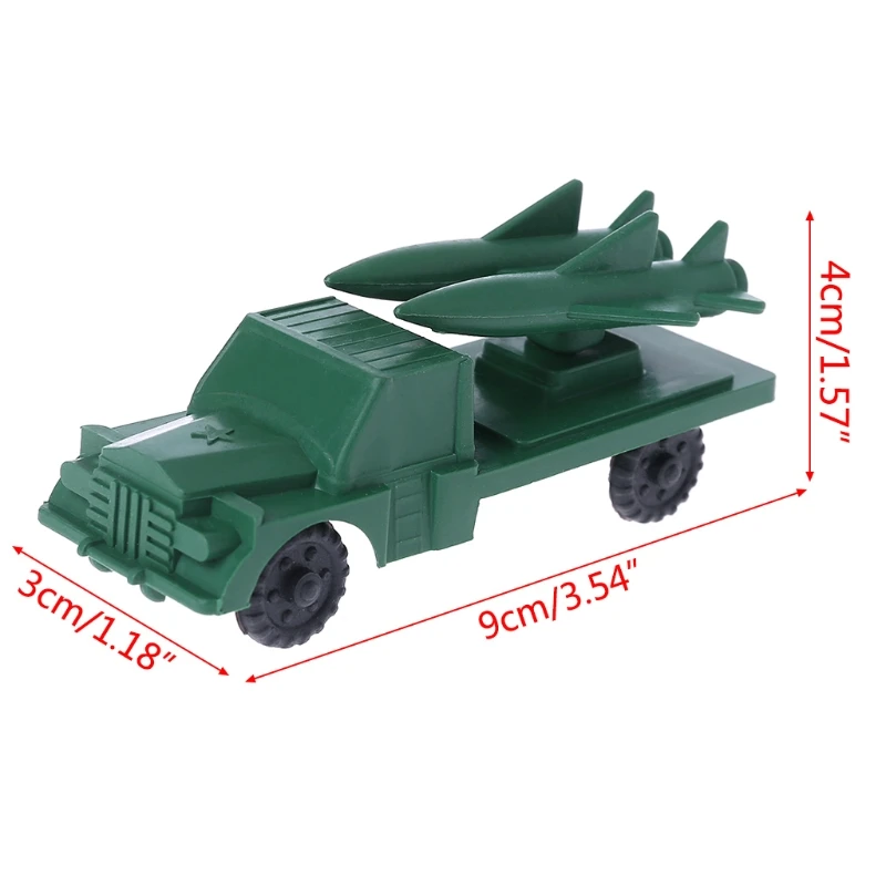 Военный армейский грузовик бронированный автомобиль модель ракета запуск автомобиля детские игрушки подарок