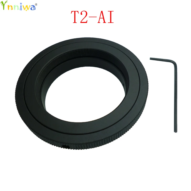 Lens para Nikon Mount para D50 Lote t2 t Anel Adaptador D90 D5100 D7000 d3 Câmera Dslr Slr 10 Pçs – T2-ai