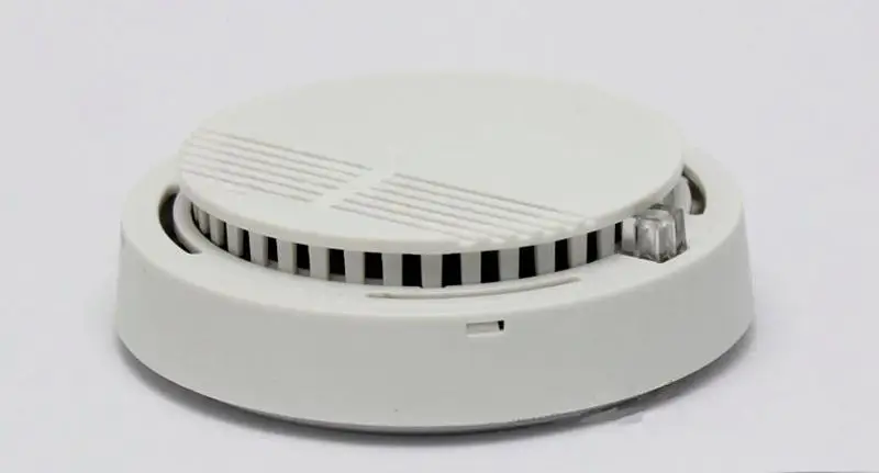Independent Smoke Detector Alarm System Sensor Fire Alarm Detached Detectors Home Security High Sensitivity Stable LED