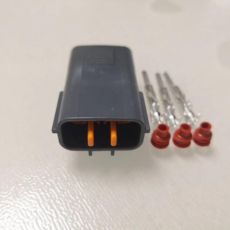 

10pcs/lot 3 Pin/Way DL 090 Male Sumitomo Ignition Coil Connector Plug Socket Housing With Clip For Nissan Mazda RX8 6195-0012