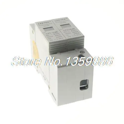 2P 20~40KA Din Rail Surge Protection Lightning Arrester