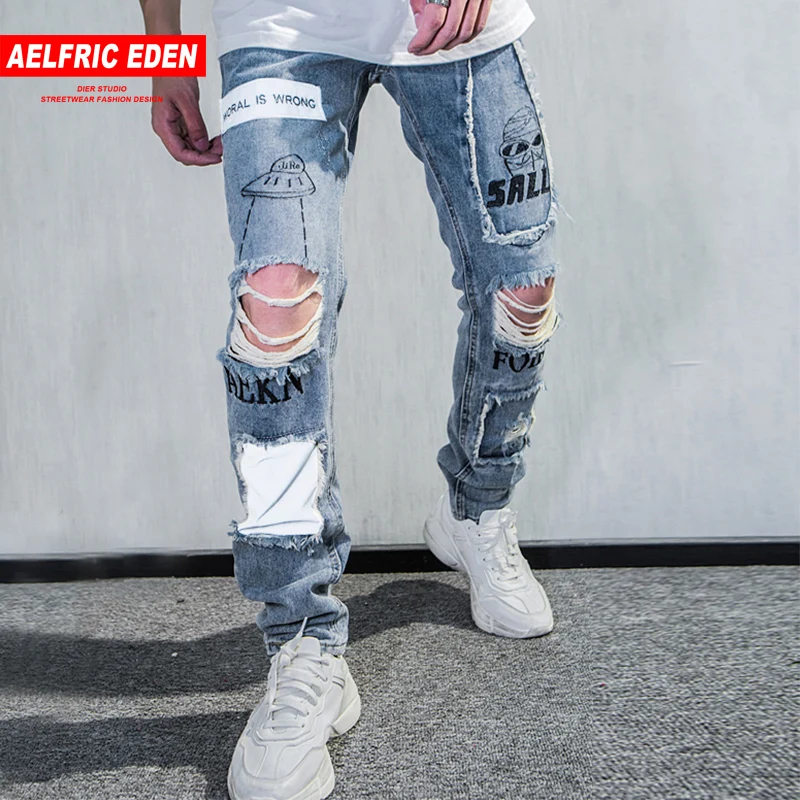 ripped jeans mannen