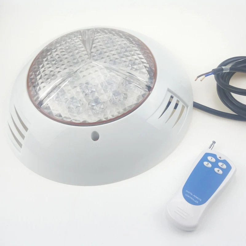 

RGB Color LED Pool Light Wall Mounted 18W 36W 54W AC 12V with Remote Controller for Swimming Pools Pond Fountain Spa Decoration
