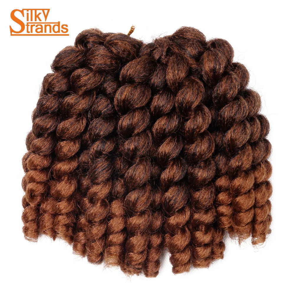 4 how strands to with crochet Jumpy Silky Jamaican Short Strands Wand Bounce Curls