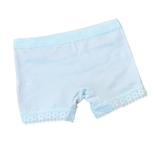 Модные летние детские шорты, кружевное однотонное нижнее белье, леггинсы, трусы-боксеры для девочек, Короткие штаны для детей