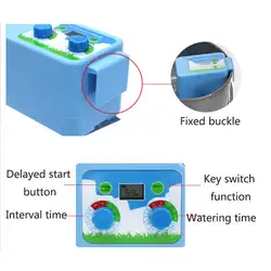 Светодиодный микроавтоматический набор для орошения, контроллер полива, таймер полива, система полива сада, контроллер орошения