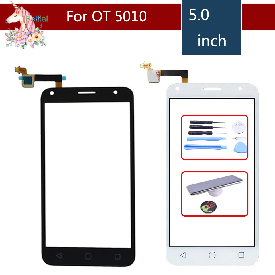 Для Alcatel One Touch Pixi 4 5 0 OT 5010 5010D 5010E 5010G 5010X OT5010 сенсорный экран панель сенсор