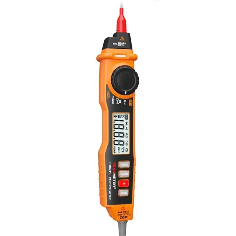 

MS8211 LCD Display Professional Pen Type Electric Handheld Tester Meter Digital Multimeter Multimetro Ammeter Multitester