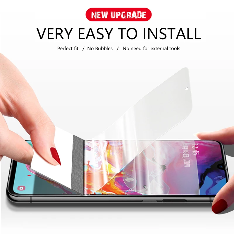 CHYI 3D изогнутая пленка для Samsung Galaxy A90 5G A80 A70 A705 защита экрана с полным покрытием