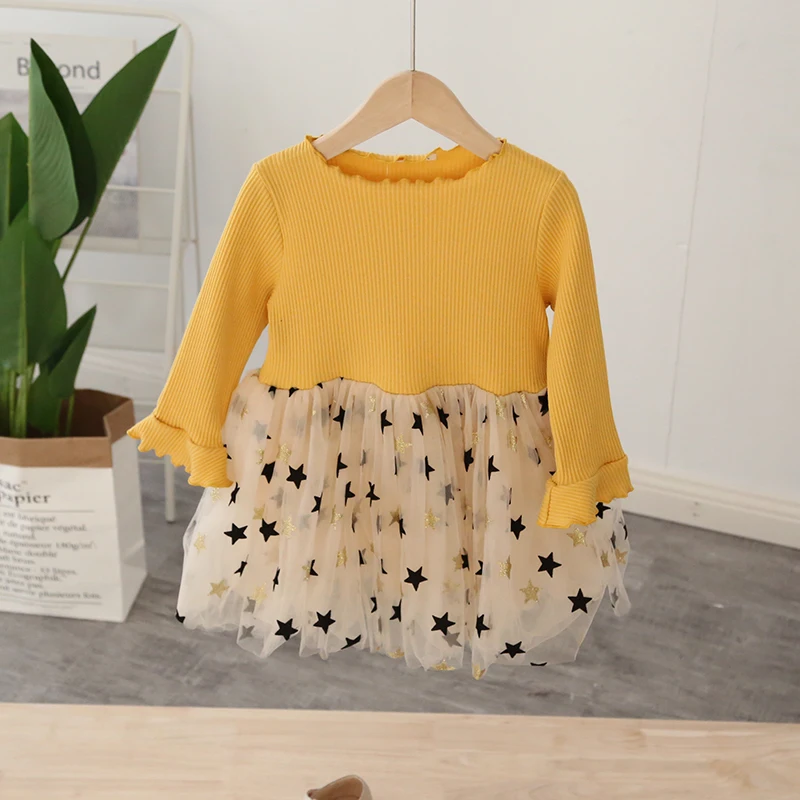 Girls Dress 2020 Spring Summer Star kids Baby Lace | Детская одежда и обувь