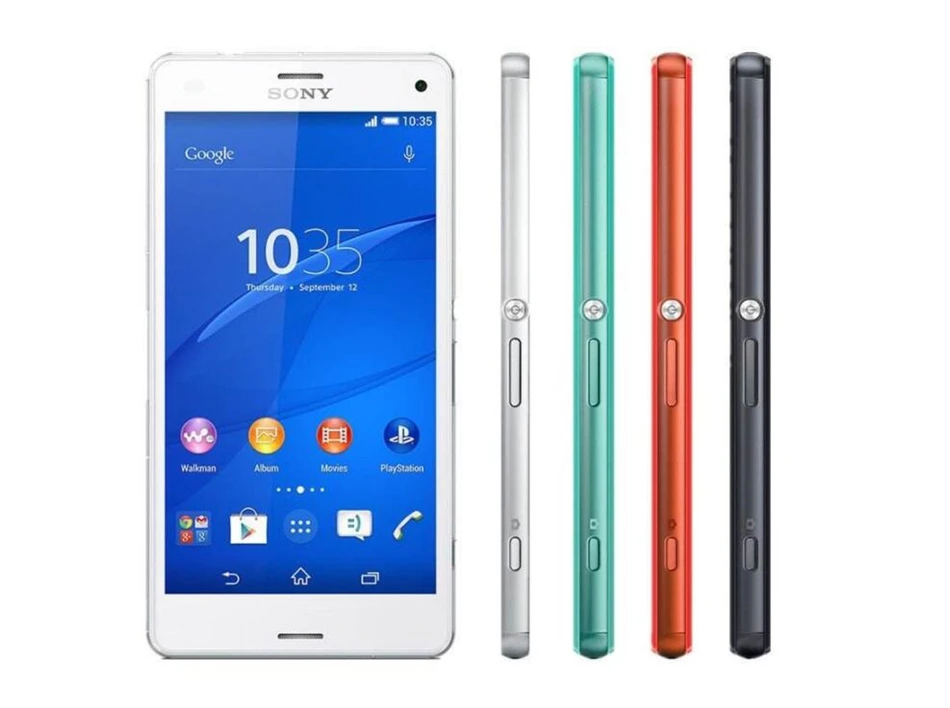 Original Sony Xperia Z3 Compact GSM 4G LTE Android Cell Phone Quad-Core 2GB RAM 16GB ROM 4.6" WIFI GPS 2600mAh Battery giffgaff refurbished phones
