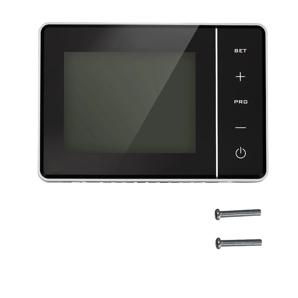 

Programmable Wall-hung Boiler Heating Thermostat 5A Digital Room Temperature Controller Touch Screen LCD Thermostat