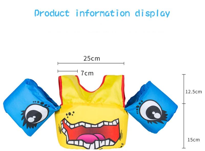 От 2 до 8 лет, детский жилет с рукавами для плавучести, детская рука, купание и плавание, кольцо, круг, тренировочный спасательный жилет, плавучий жилет, аксессуары для бассейна
