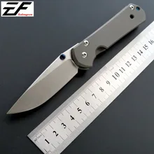 Eafengrow Sebenza Складной нож D2 Сталь титановая ручка походные охотничьи ножи инструмент маленькая модель