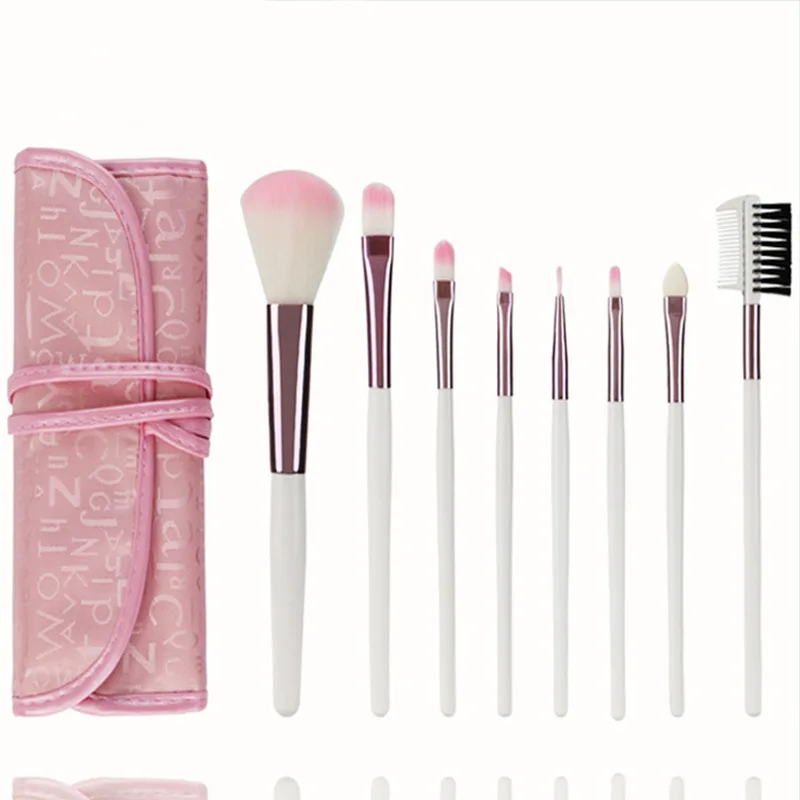 

7Pcs Makeup Brushes Set Powder Brushes Cosmetics Kit High Quality Soft Synthetic Hair Beauty Make Up Brush with Bag