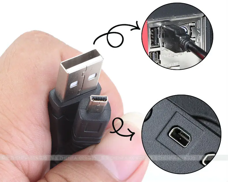 CABLE USB FOR Panasonic Lumix DMC-FS11 DMC-15 DMC-FS12 DMC-FS20