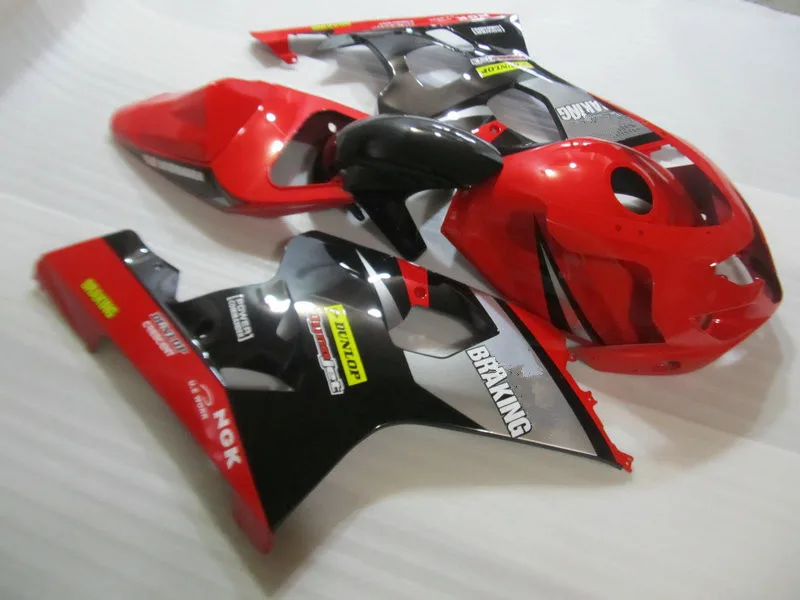 Набор обтекателей для литья под давлением GSXR600 750 K4 04 05 GSXR 600 GSXR750 2004 2005 ABS красный