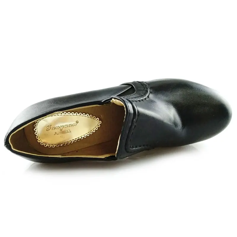 Fanyuan/Новые модные весенне-осенние женские туфли ручной работы из pu искусственной кожи на высоком каблуке 9 см, без шнуровки, на высоком квадратном каблуке, размеры 34-46