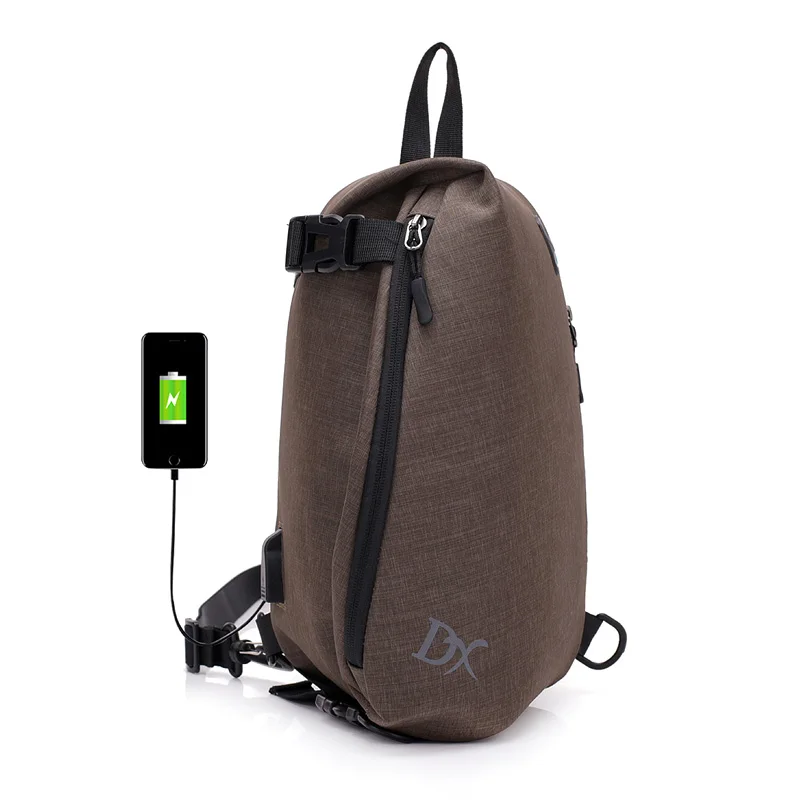 

Fashion Designer Male New Canvas Chest Bag 3 Colors Men's Polyester Sling Bags High Quality Casual Men Chest Pack Crossbody Bag