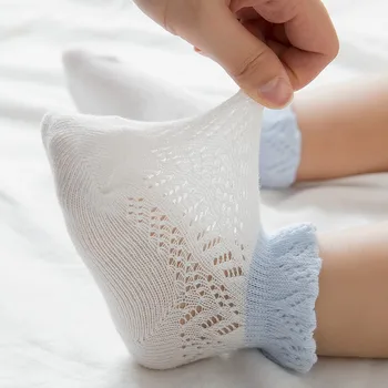 

Baby Summer toddler Mesh Socks Children Low Cut Thin Cotton Breathable Socks Children Cotton Socks