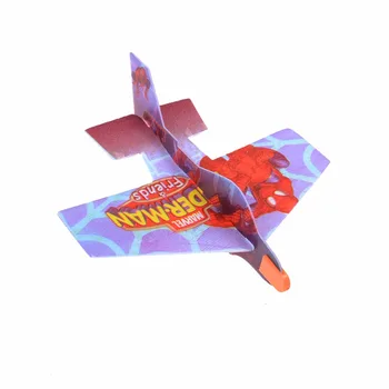 

2Pcs Baby Kids Mini Foam Handmade Throwing Flying Aircraft Airplane Glider Educational Creative CHildren Puzzle Model Toys