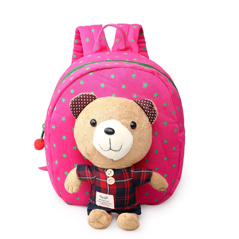 2017-Plush-Bear-Backpacks-Boys-Girls-School-Backpack-Teenagers-Kids-Bags-Walking-Toddler-Rucksack-Mochila-B0004-5