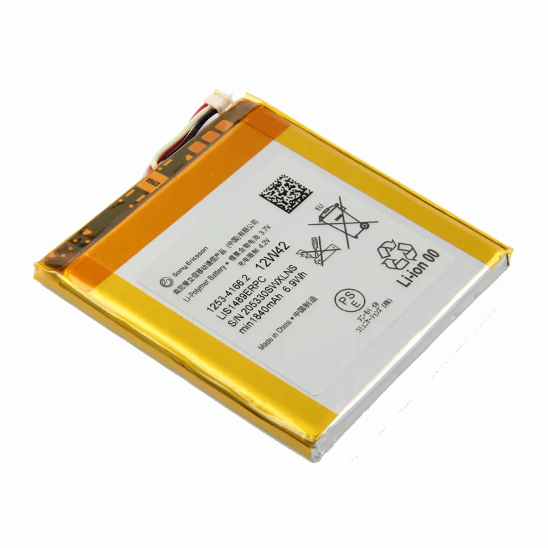 Оригинальный аккумулятор Sony LIS1489ERPC для телефона Ericsson Xperia acro S LT26W lt26w 1840