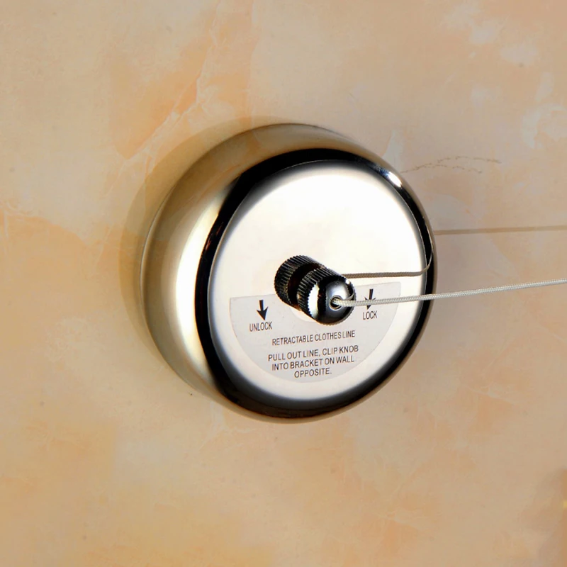 Fixed Stake Slip resistant Balcony Clothing Rope Stainless Steel