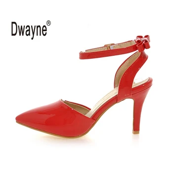 

Big Size Women's Shoe 5 Colors 9cm High Heels Summer Pumps Party Shoes For Women Wedding Shoes D05-5-50