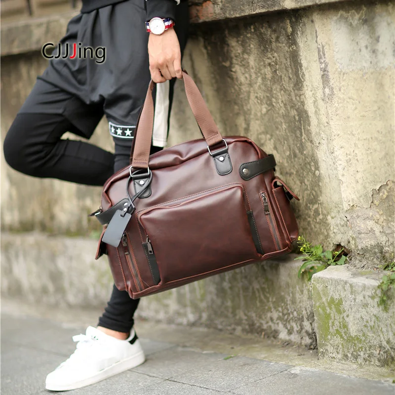 

Men Business Office Handbags Messenger Bags Casual Shoulder Crossbody Bag Men's Travel Bags Vintage Leather Bags CJJJing