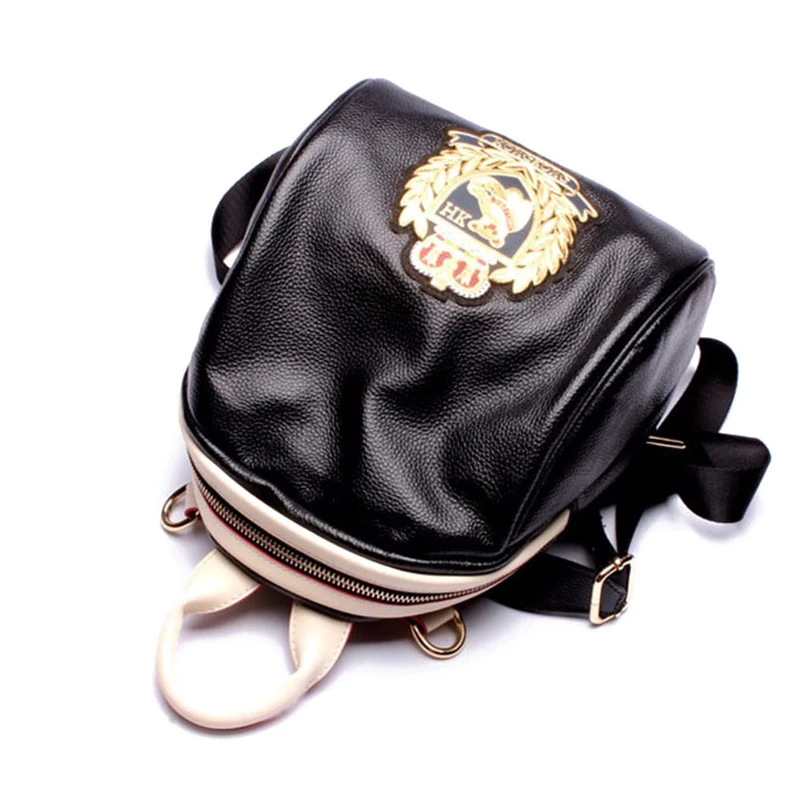 

DANJUE Fashion Women Backpack Genuine Leather Backpacks For Girls Teenagers Schoolbag Small Backpack Ladies Shoulder Bag