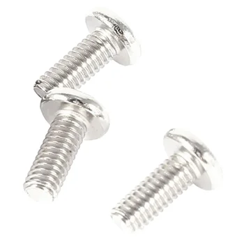 

10 Pieces Computer TV LCD Monitor Stand Bracket Mounting Screw M4x10mm