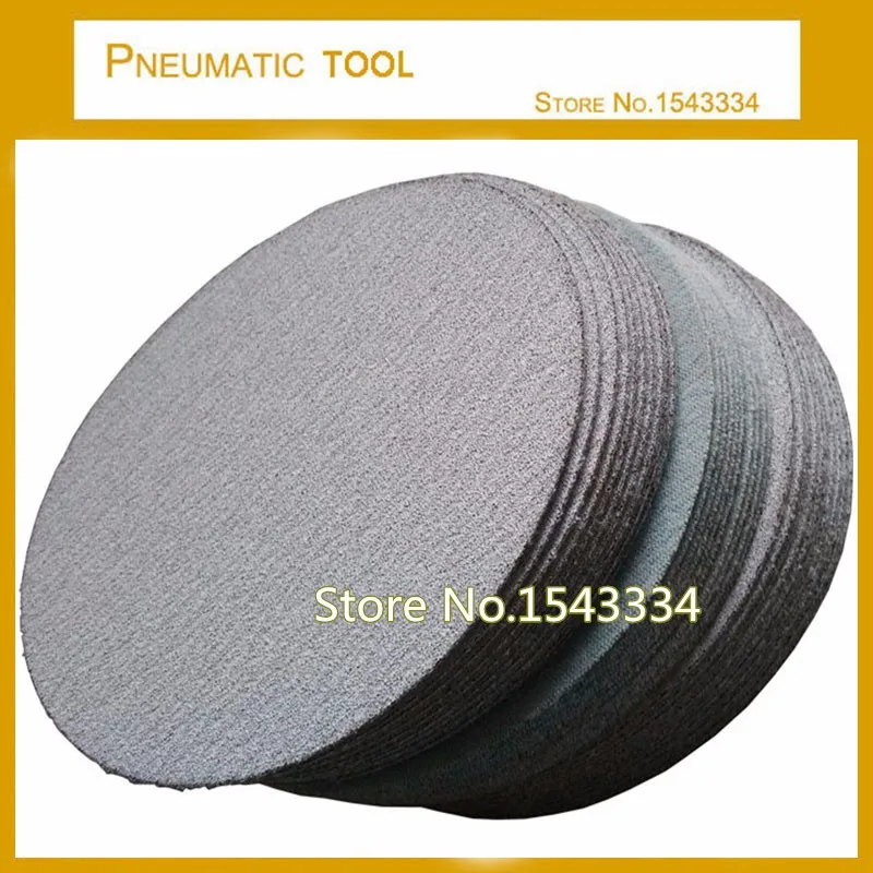 

100PCS 1 Inch(25mm) Aluminum Oxide Hook&Loop Round Sandpaper White Dry Sanding Discs for Dremel Tools Polishing Accessories