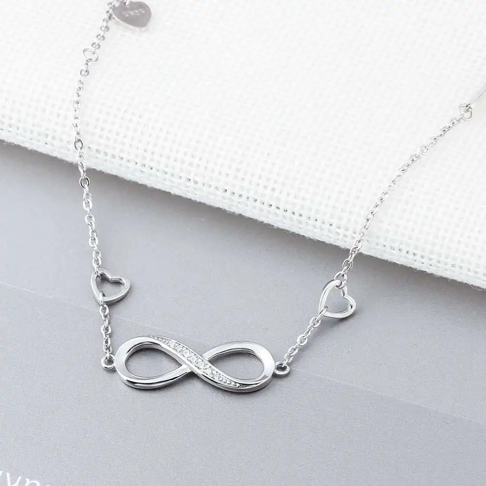 Pulseira de Prata 925 Infinity