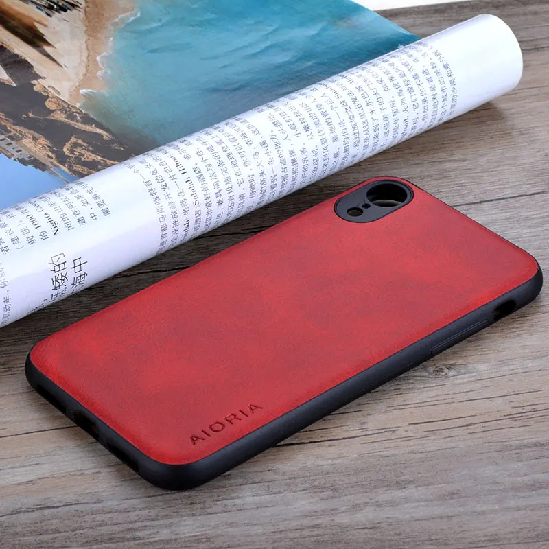 Caso para iphone XR X XS x Max de lujo funda de cuero de la cubierta de la piel del hoesje para iphone xr X xs x max teléfono caso coque capa de moda