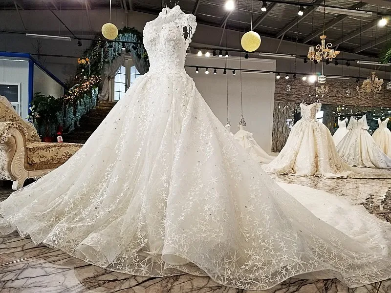 LS65410 свадебное платьеочаровательное платье с коротким рукавом высоким