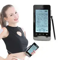 Dual Output Tens Pulse Unit 12 Mode Digital Physiotherapy Body Relax Massager LED Smart Electrical Muscle Stimulator Pain Relief